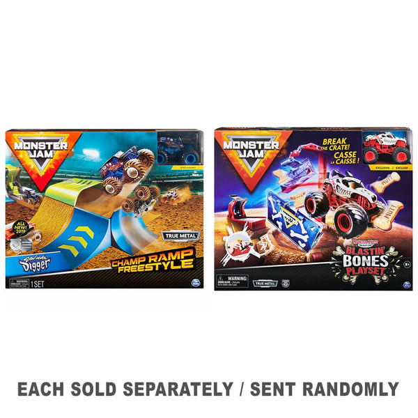 Monster Jam 1: 64 Stunt Playset (1pc style aléatoire)