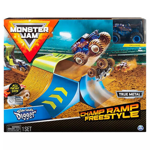 Monster Jam 1: 64 Stunt Playset (1pc style aléatoire)