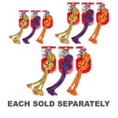 Kong Wubba Weaves Toy with Rope (1pc Random)