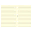 Filofax Pocket Ruled Notepaper Refill 20pk (Cotton Cream)