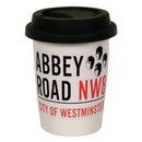 Abbey Road Double Walled Mug with Lid (Black)