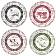 Gourmet Dessert Plate Set 4pc
