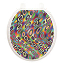 Retro Waves Toilet Tattoo