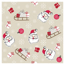 Napkins pour le déjeuner sur le thème de Noël