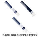 Dateline Professional Blue Celcon Metal Teasing Comb