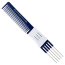Dateline Professional Blue Celcon Metal Teasing Comb