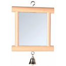 Double Sided Hainging Wood Framed Mirror