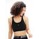 Shrey Womens Clair Sports Bra Extra Small (Black)