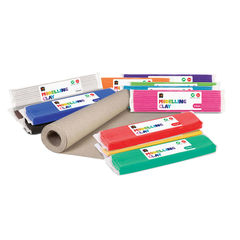 Educational Colours Modelling Clay Scholl Kit 25pcs