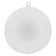 Plastic Ball with Cut Out Opening 80mm 10pcs