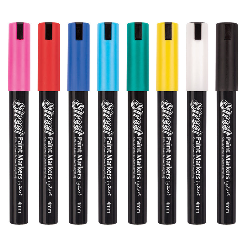 Zart Street Paint Marker 8pcs