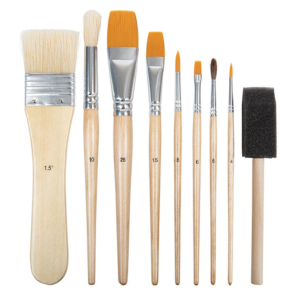 Art and Craft Brush Set 9pcs