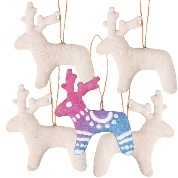 Creative School Supply Calico Reindeers 5pcs