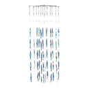 6 bras de dragage pliable avec des bandes de poisson 24 "