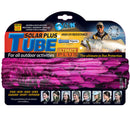 Tube solaire plus avec imprimé de poisson scolaire