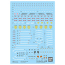 Decal de modèle d'échelle Bandai Real Grade 1/144