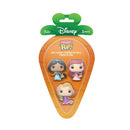 Disney Rapunzel, Ariel, Jasmine Carrot Pocket Pop! 3-Pack