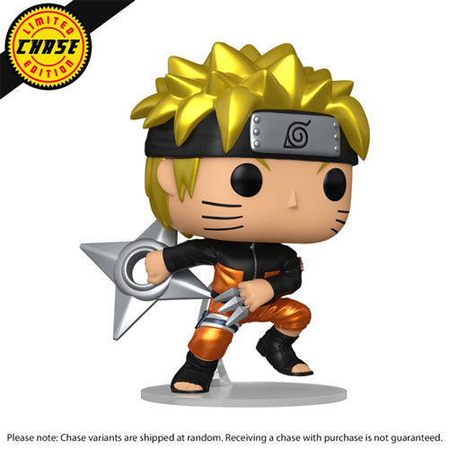 Naruto Uzumaki with Shuriken Pop! Vinyl Chase Ships 1 in 6