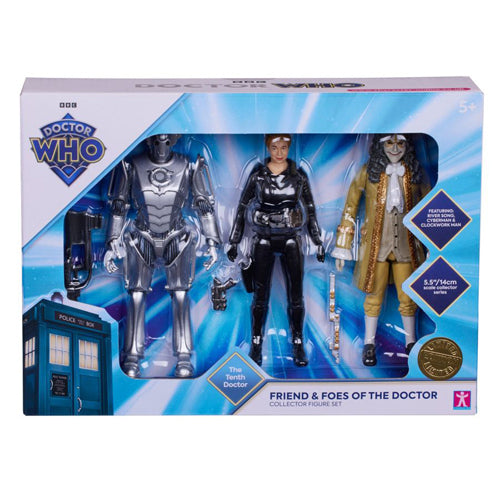 Doctor Who Friends & Foes 3 Figure Collector Set