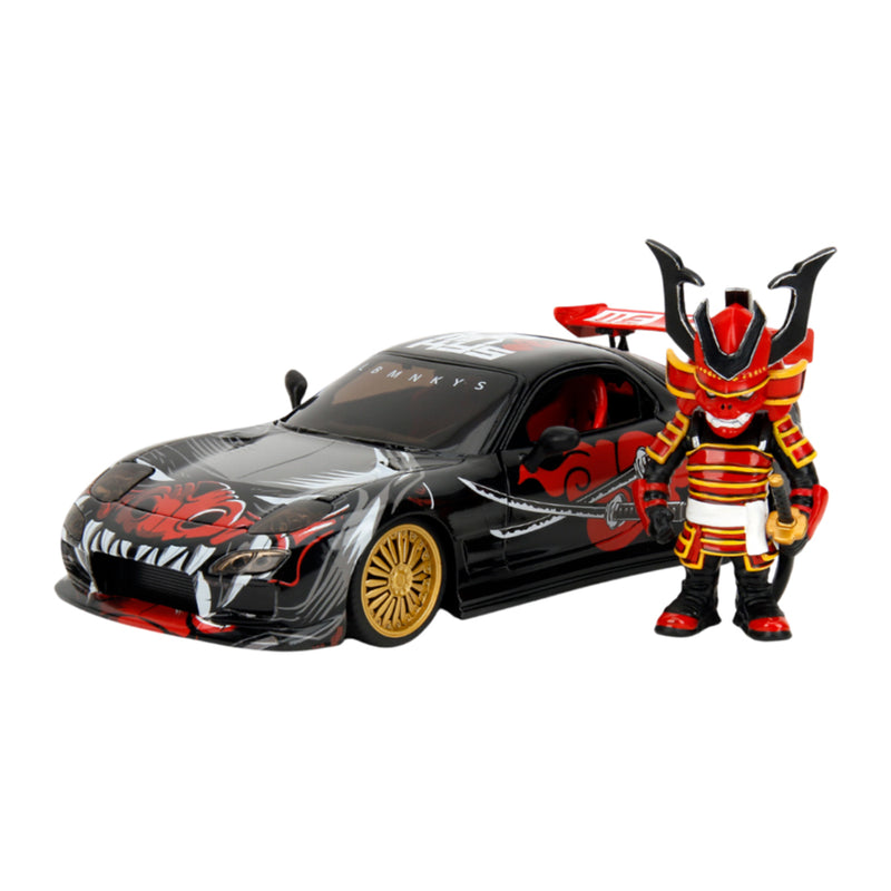 Lab Monkeys 1:24 Mazda RX7 Vehicle with SARU 3.25" Figure