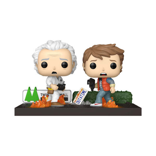 Back to the Future Doc & Marty Pop! Vinyl Moment