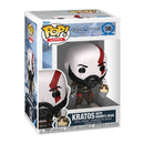 God of War: Ragnarok Kratos with Mimir’s Head Pop! Vinyl