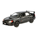Timeless Legends 1:24 Subaru Impreza WRX STI (Black) Vehicle
