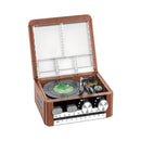 JAKI Retro Turntable Plastic Brick Model Kit
