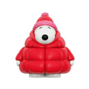 Peanuts Snoopy in Puffy Red Coat Fun! Fun! Figure