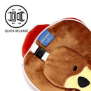 RelaxEazzz Paddington Travel Pillow & Eye Mask Set