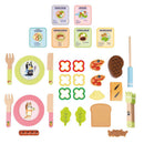 Bluey Wooden Tabletop BBQ Set