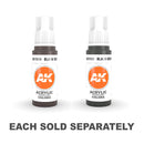 AK Interactive 3Gen Black Acrylic Paint 17mL