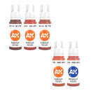 AK Interactive 3Gen Red Acrylic Paint 17mL