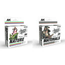 AK Interactive The Inks Acrylic Paint Set