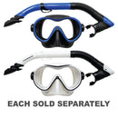 Phantom Adult Silicone Mask & Snorkel Set
