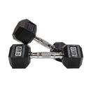 Morgan Rubber Hex Dumbbells (Pair)