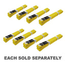 Yamasaki Deluxe Coloured Martial Arts Belts (Yellow)