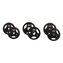 Morgan Tri-Grip Rubber Coated Olympic Weight Plates (Pair)