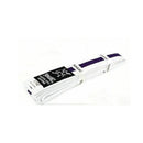 Yamasaki White Martial Arts Belts with Purple Stripe