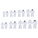 Yamasaki V2 Black V Neck Ribbed Taekwondo Uniform 8oz