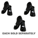Morgan Dipped Foam Foot Guards (Black)