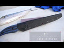 Couteau à filet Cuda Professional Micarta avec gaine