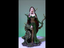Figurine Dame des Bois avec Dragon Arbre