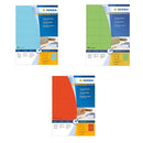 Herma Coloured Labels A4 100pc (105x37mm)