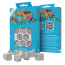 Happy Birthday Q WORKSHOP 20 Years Dice Set