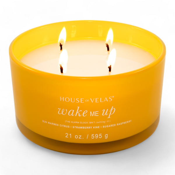 Wake Me Up Burnable Sensations Candle 595g