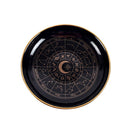 Black Astrology Wheel Ceramic Trinket Dish