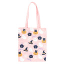 Cute Halloween Print Cotton Tote Bag