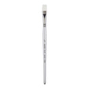 Jasart Taklon Short Flat Brush (White)