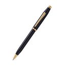 Stylo Century II Laque Noire 23CT